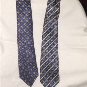 2 Geoffrey Beene Neck Ties